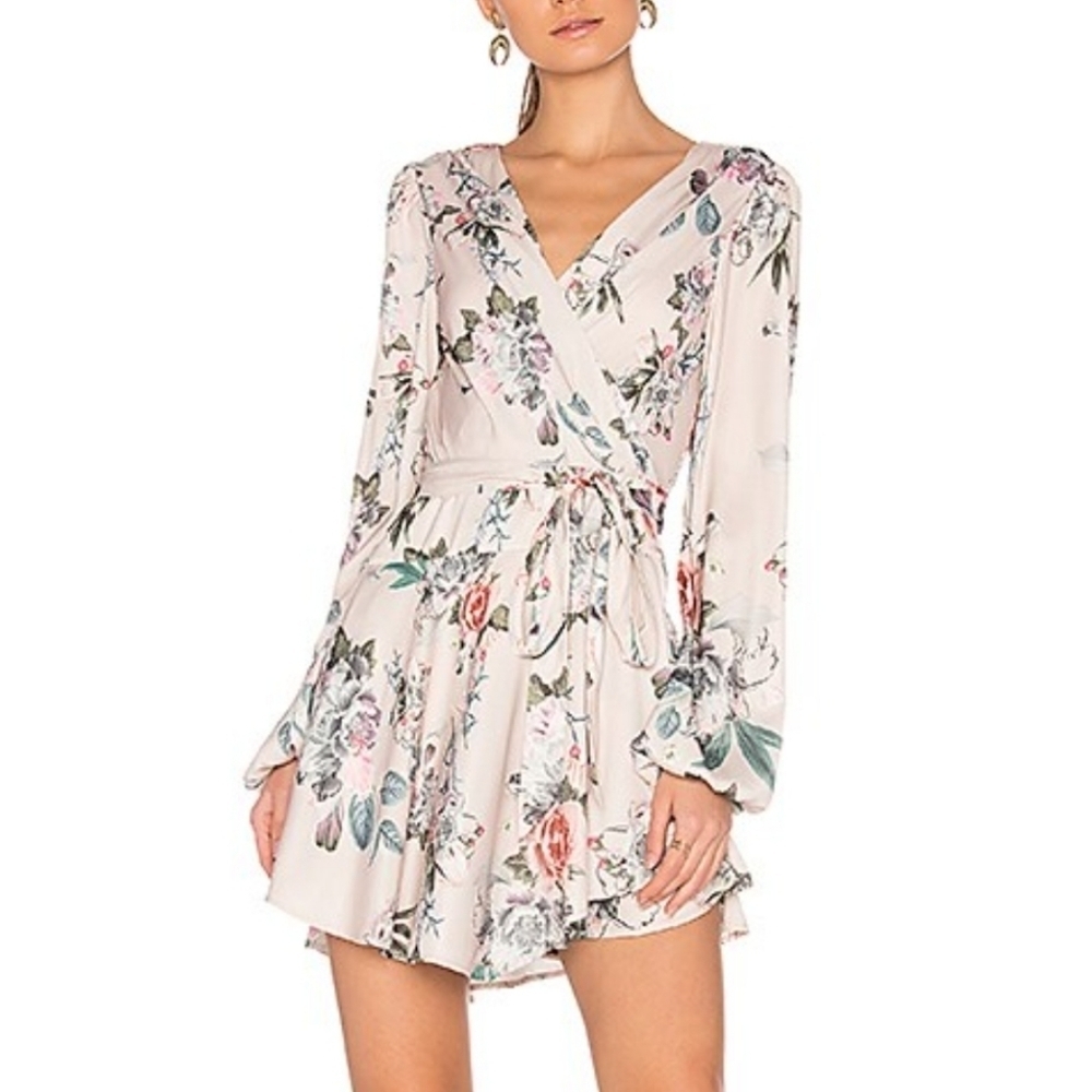 Majorelle Revolve Tropicana wrap‎ Dress